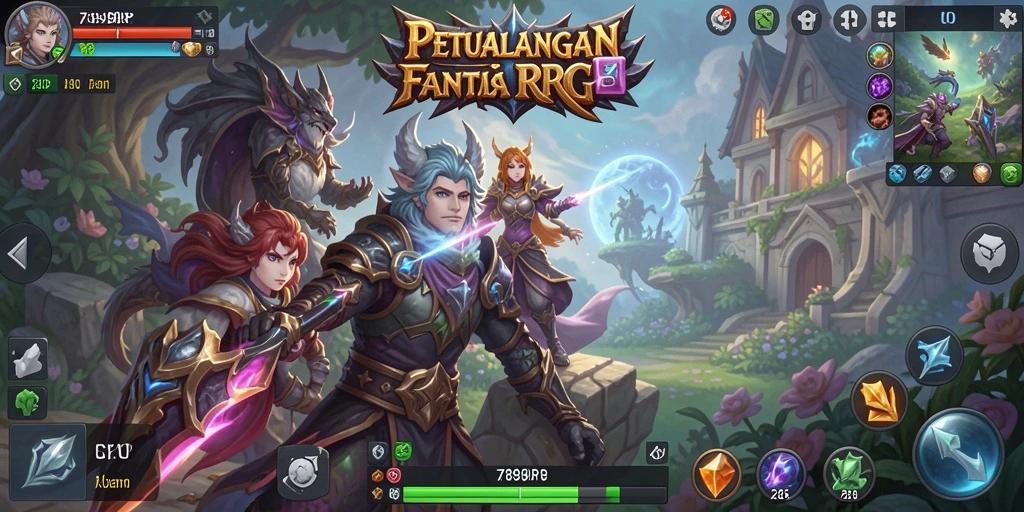 Tampilan gameplay RPG yang menakjubkan di 789RP.