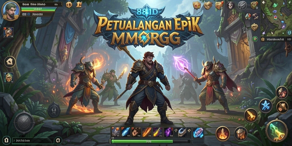 Gameplay seru di dunia MMORPG 88ID yang menarik.