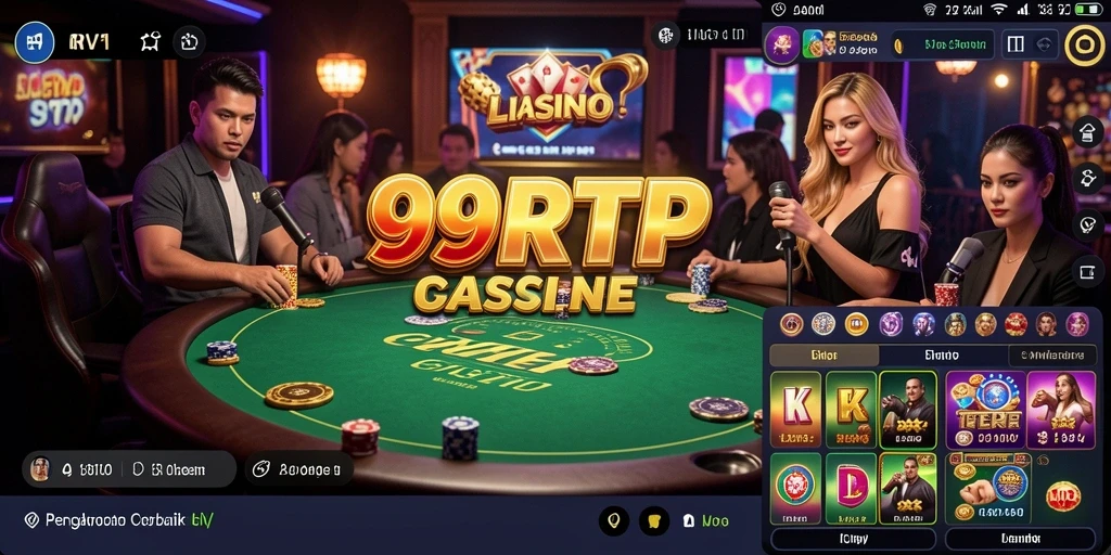 Tampilan gameplay Live Casino yang menarik dan interaktif di 99RTP.