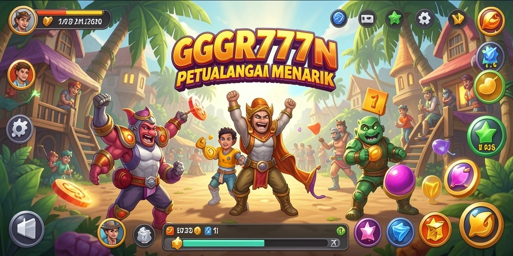 Gameplay seru GGR777 yang penuh tantangan dan petualangan.