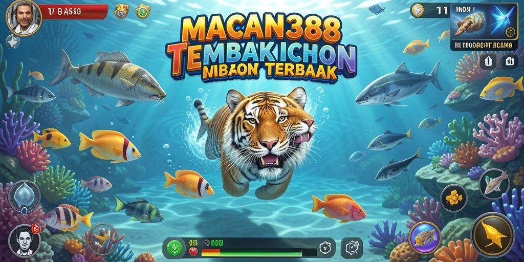 Screenshot gameplay menarik dari game Tembak Ikan MACAN388.