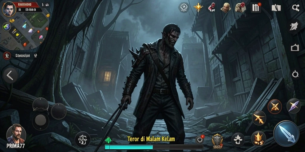 Gameplay menakutkan dengan suasana mencekam dan efek visual menakjubkan.