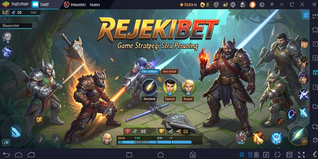 Tampilan gameplay REJEKIBET yang seru dan menarik.