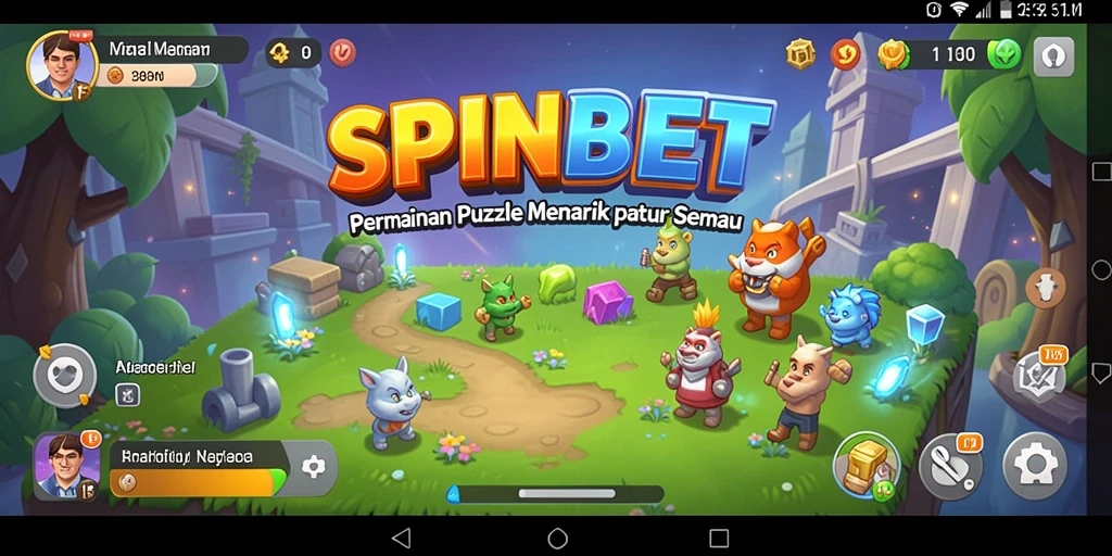 Gameplay SPINBET yang menantang dan seru.