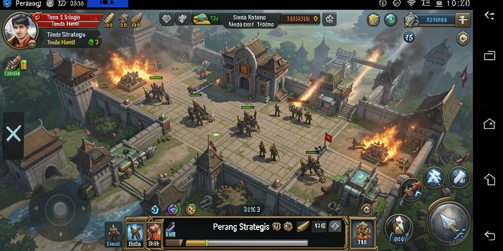 Screenshot gameplay T6 yang mendebarkan dan penuh aksi.