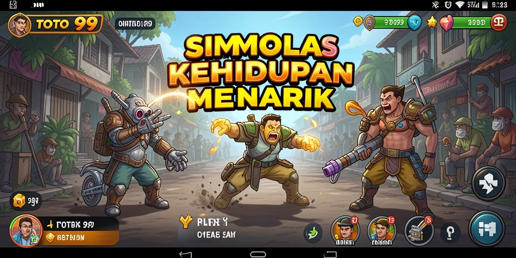Tampilan visual menarik dari gameplay TOTO99 yang menghadirkan simulasi kehidupan.
