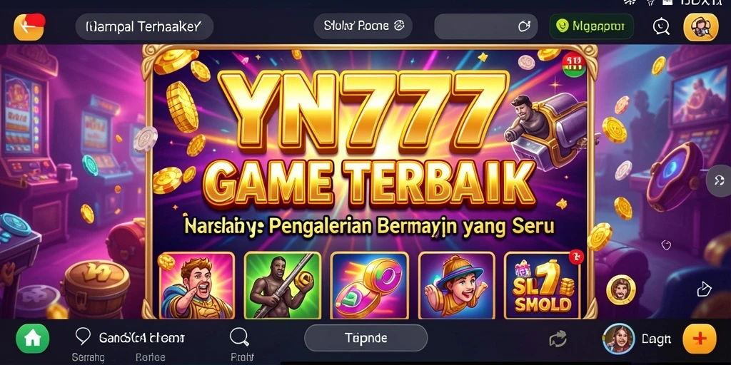 Screenshot gameplay YN777 menampilkan tampilan slot yang penuh warna dan menarik.